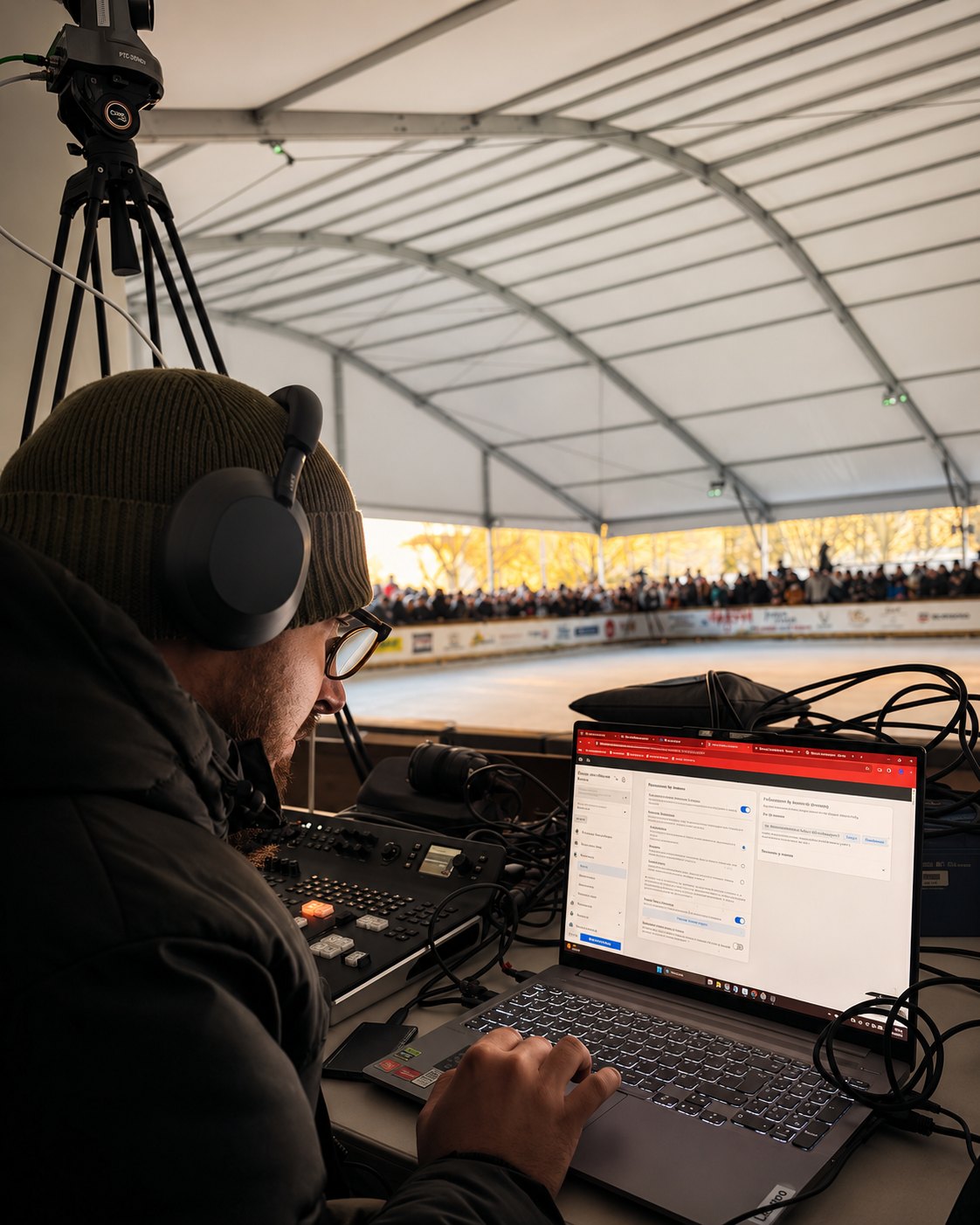 Régie audiovisuelle en événement